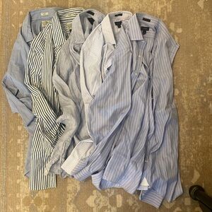 5 men’s J. Crew button down shirts